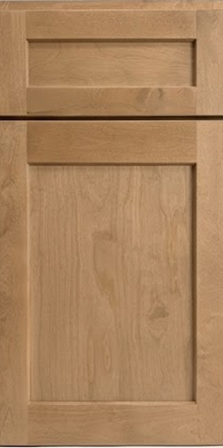 Natural Shaker cabinet door