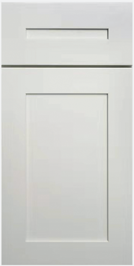Pearl White Shaker cabinet door